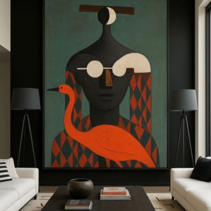 Interior's Choice - Premium Wooden abstract Artwork for Art lovers - The Gharnish - A Unit of Satkala Creations