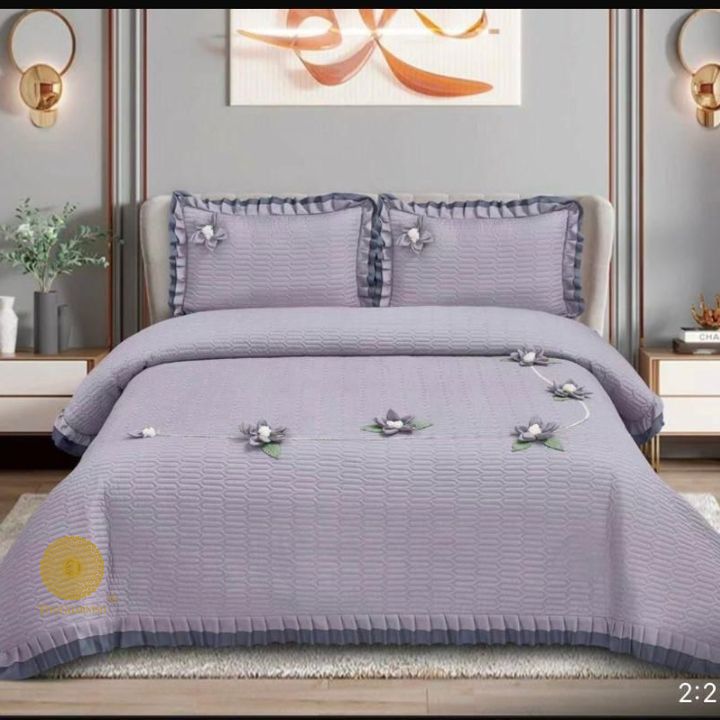 Goosebumps King Size 3 Pcs Bedding Set - The Gharnish - A Unit of Satkala Creations