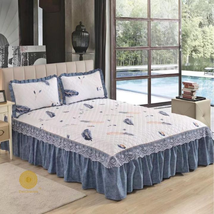 Admire King Printed Bed Cover - The Gharnish - A Unit of Satkala Creations