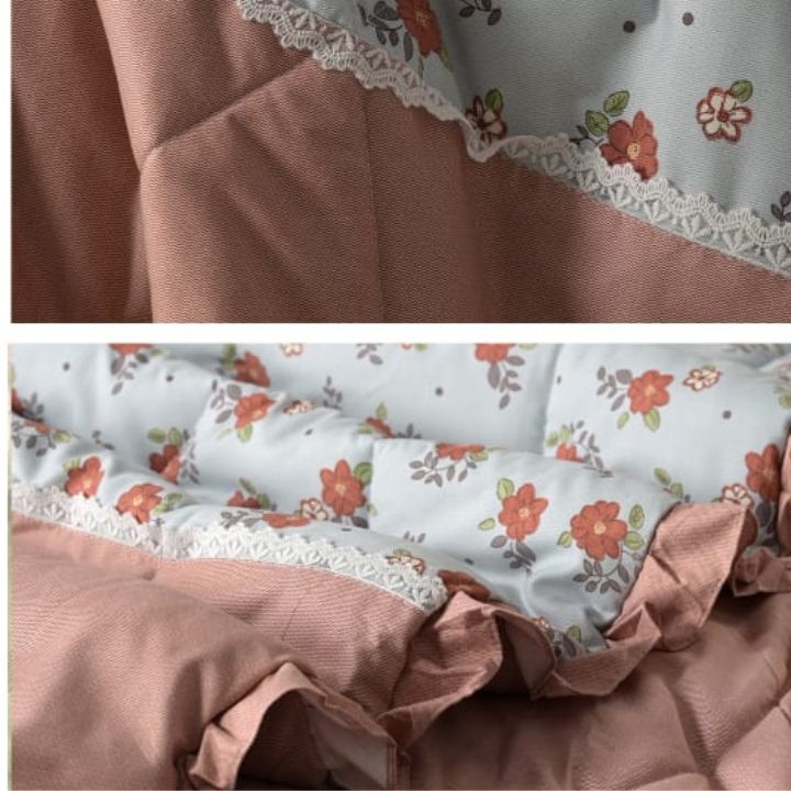 Divine King Size 4 Pcs Comforter Set - The Gharnish - A Unit of Satkala Creations