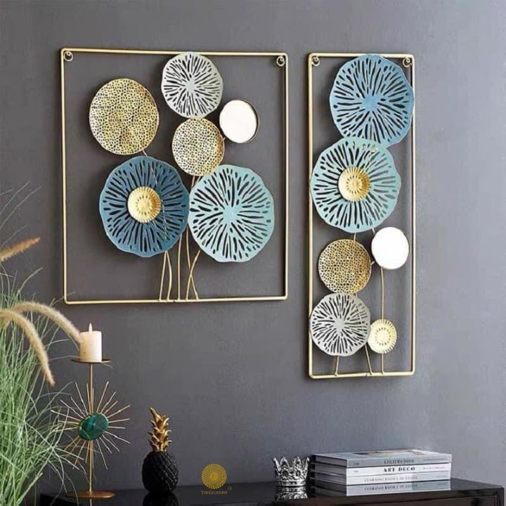 Pair of Flower Frames - The Gharnish - A Unit of Satkala Creations