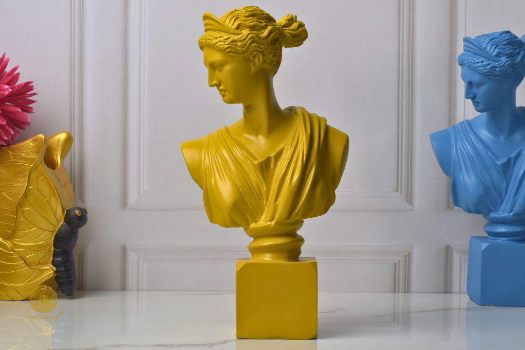 Donna Roman Lady Sculpture (6x12 Inches) - The Gharnish - A Unit of Satkala Creations