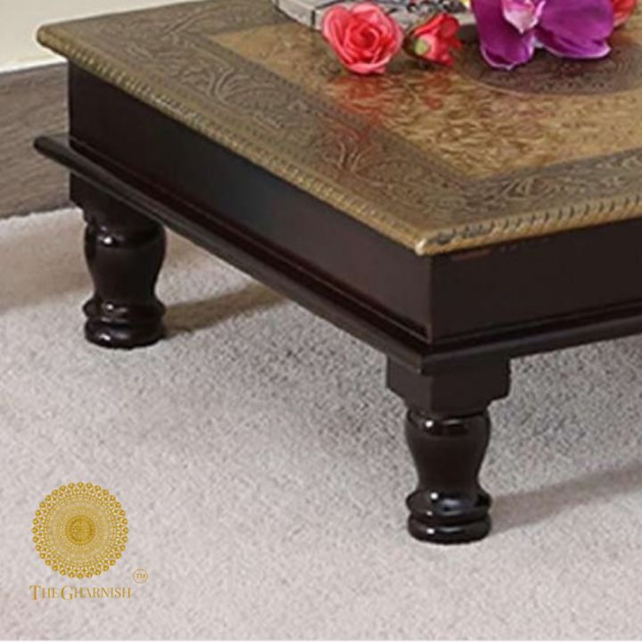 Decorative Brass bajot - The Gharnish - A Unit of Satkala Creations