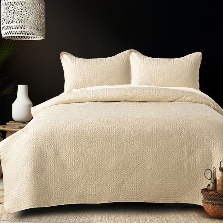 Sensation Quilted designer Bedding Set - The Gharnish - A Unit of Satkala Creations