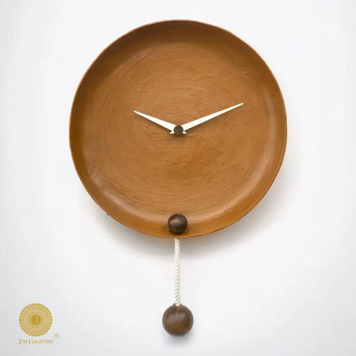 Pendulam Wall Clock - The Gharnish - A Unit of Satkala Creations