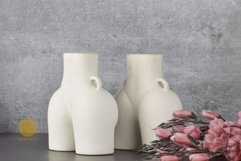 Modern Contempory Vase - The Gharnish - A Unit of Satkala Creations