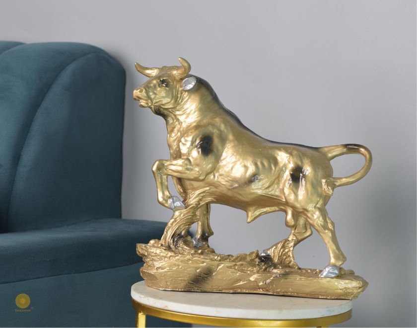 Charging Bull Statue - Big - The Gharnish - A Unit of Satkala Creations