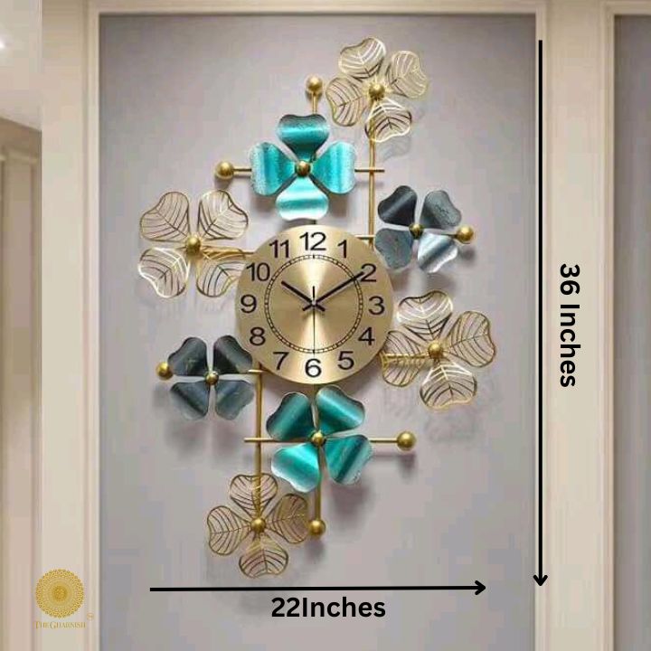 Modern Designer Metallic Wall Art ( 22x36 Inches ) - The Gharnish - A Unit of Satkala Creations