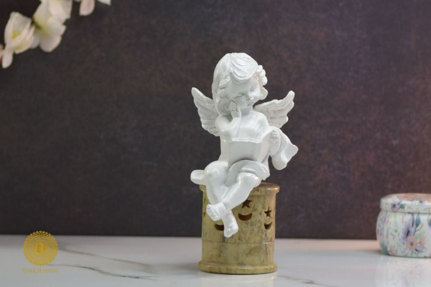 Angel Cherub Figurine - The Gharnish - A Unit of Satkala Creations