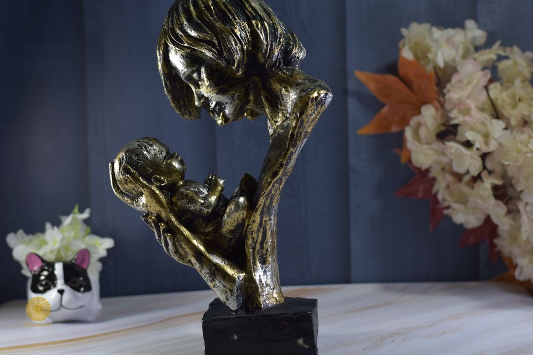 Mother's Love Figurine - The Gharnish - A Unit of Satkala Creations
