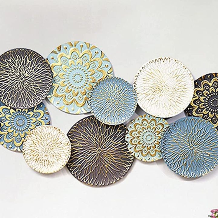 Designed Plated Metallic Wall Art (48x22 Inches) - The Gharnish - A Unit of Satkala Creations