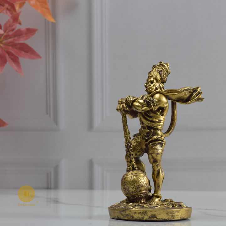 Bahubali Hanuman Ji Idol - The Gharnish - A Unit of Satkala Creations
