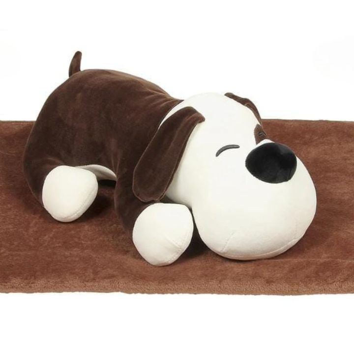 Dear Puppy Super Soft Toy with Ac Blanket Inside - The Gharnish - A Unit of Satkala Creations