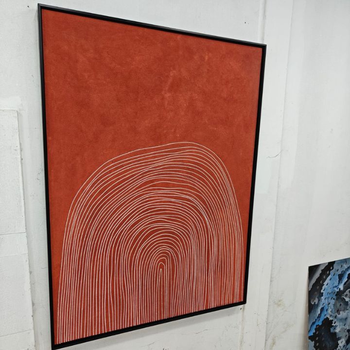 Abstract Wooden Wall Paintings Abstract Decorative Living Room - The Gharnish - A Unit of Satkala Creations
