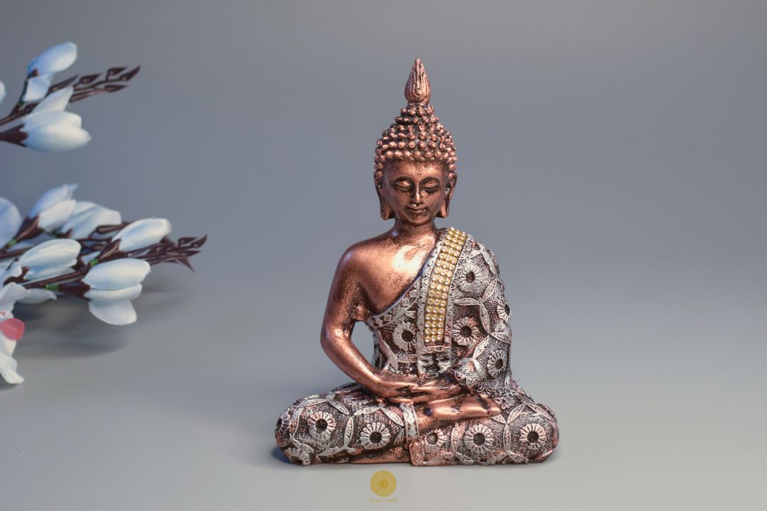 Meditating Buddha Statue - The Gharnish - A Unit of Satkala Creations