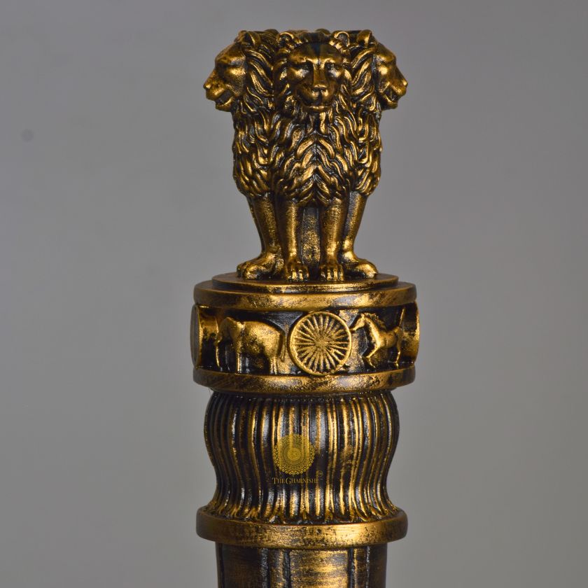 Ashoka Pillar Sculpture - The Gharnish - A Unit of Satkala Creations