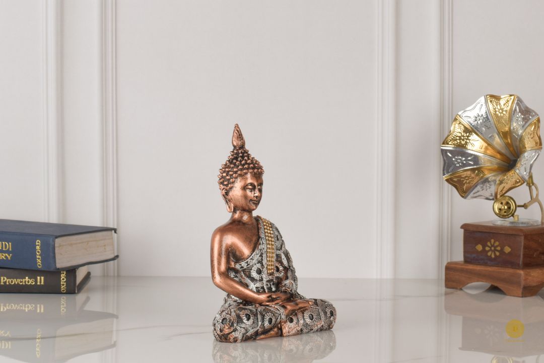 Meditating Buddha Statue - The Gharnish - A Unit of Satkala Creations