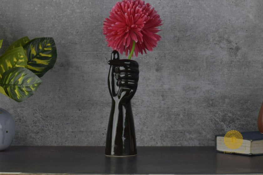Creative Set of Hands Vase - The Gharnish - A Unit of Satkala Creations