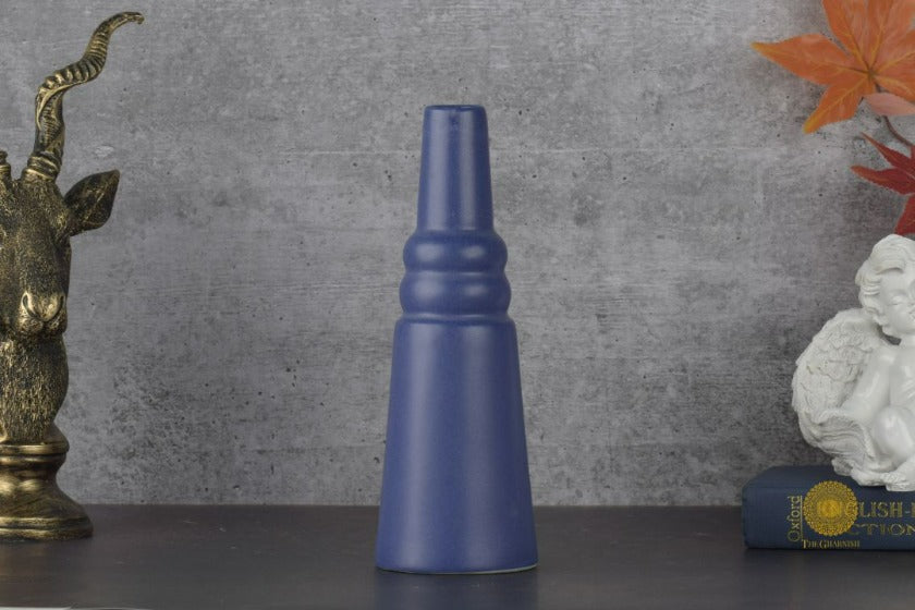 Ceramic Modern Tower Vase - The Gharnish - A Unit of Satkala Creations