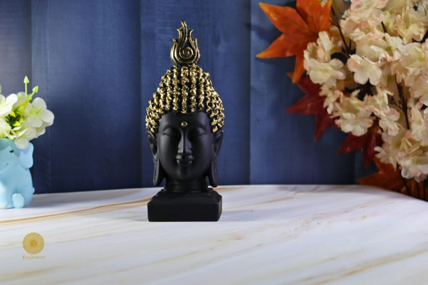 Buddham Sharnam Sculpture - The Gharnish - A Unit of Satkala Creations