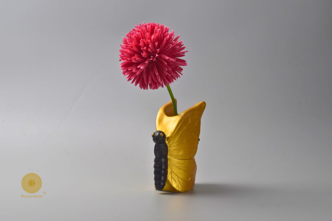 Butterfly Table Top Vase - The Gharnish - A Unit of Satkala Creations
