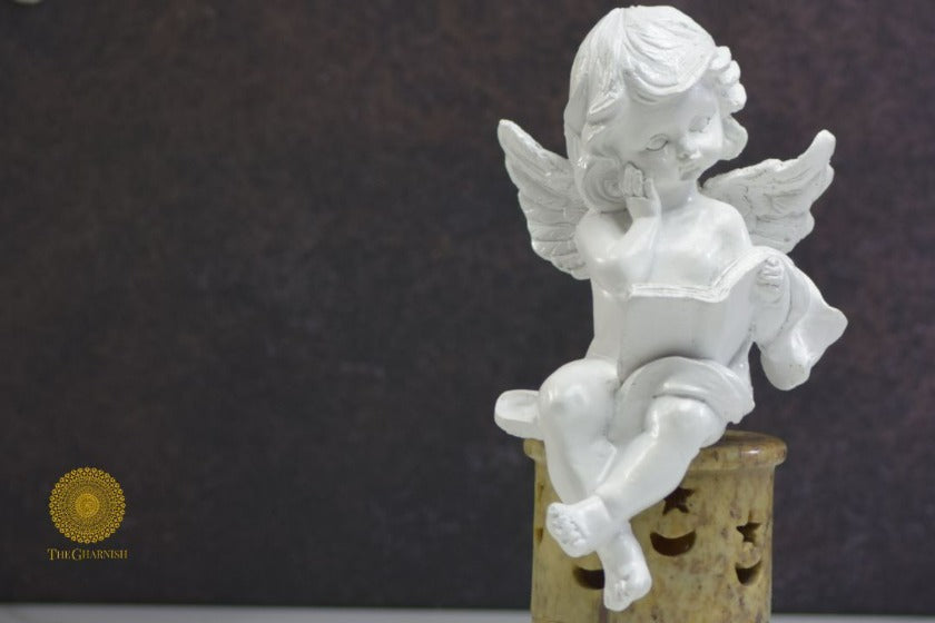 Angel Cherub Figurine - The Gharnish - A Unit of Satkala Creations