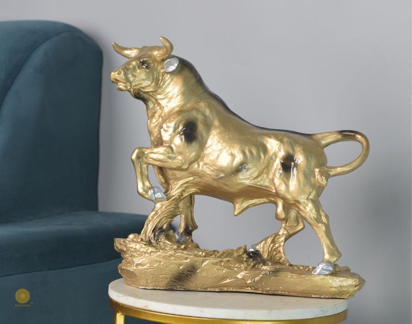 Charging Bull Statue - Big - The Gharnish - A Unit of Satkala Creations