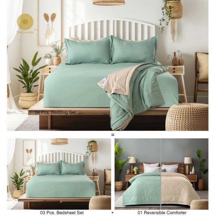 Supersoft Imported Ac Double Bed Reversible Comforter - The Gharnish - A Unit of Satkala Creations
