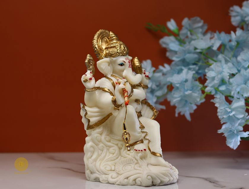 Divine Patta Ganesh Murti - The Gharnish - A Unit of Satkala Creations