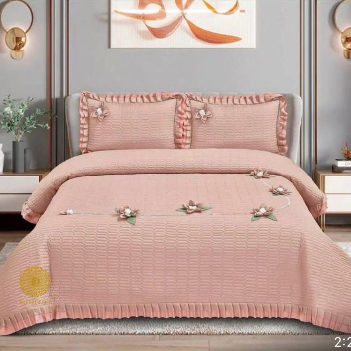 Goosebumps King Size 3 Pcs Bedding Set - The Gharnish - A Unit of Satkala Creations