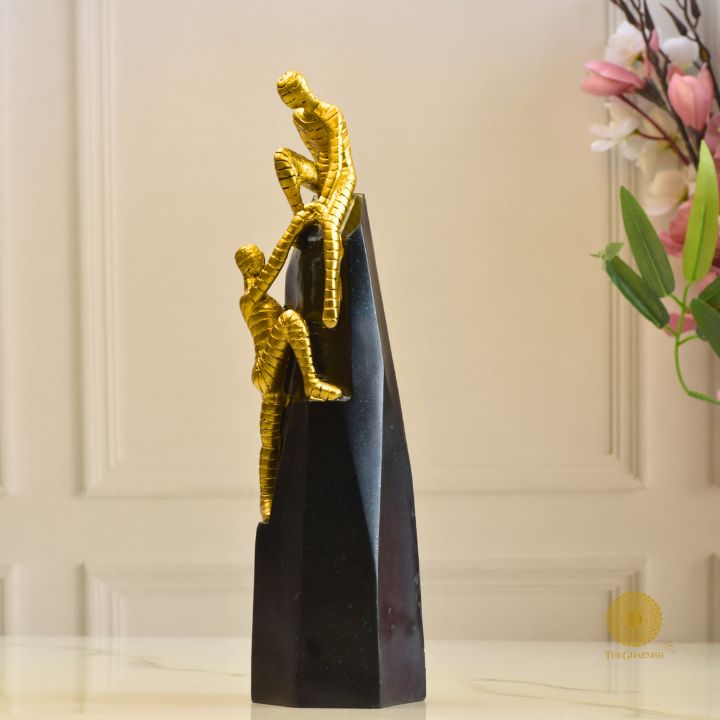 Mountain Climbing Figurine for home Decor - The Gharnish - A Unit of Satkala Creations