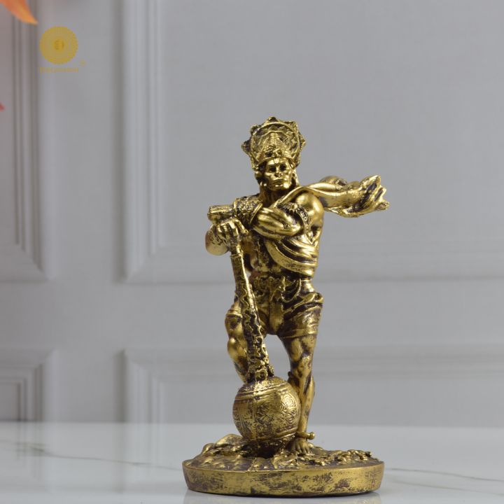 Bahubali Hanuman Ji Idol - The Gharnish - A Unit of Satkala Creations