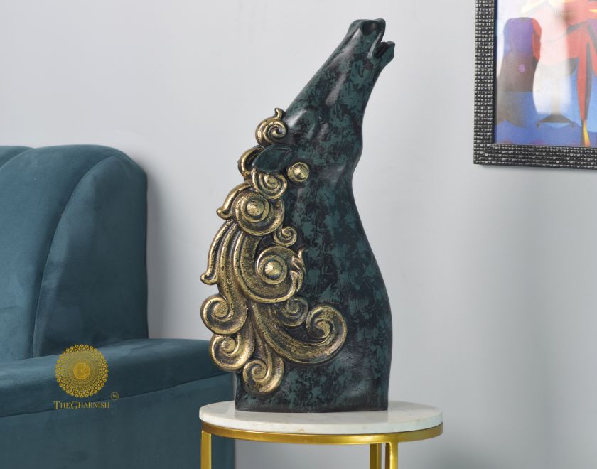 Arizona Horse Statue (10x19 Inches) - The Gharnish - A Unit of Satkala Creations
