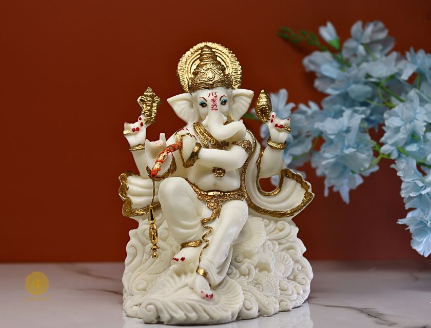 Divine Patta Ganesh Murti - The Gharnish - A Unit of Satkala Creations