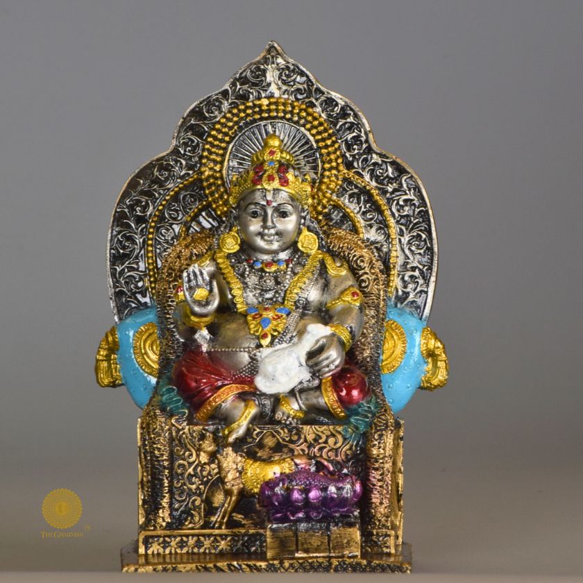 Lord Kuber Statue for Wealth and Harmony | Kuber Resin Murti for Home - The Gharnish - A Unit of Satkala Creations