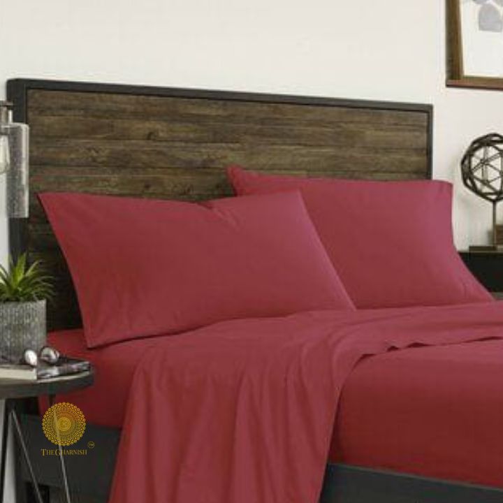 300 Thread Count 100% Cotton Organic Bedsheet - The Gharnish - A Unit of Satkala Creations