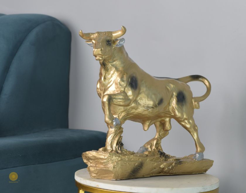 Charging Bull Statue - Big - The Gharnish - A Unit of Satkala Creations