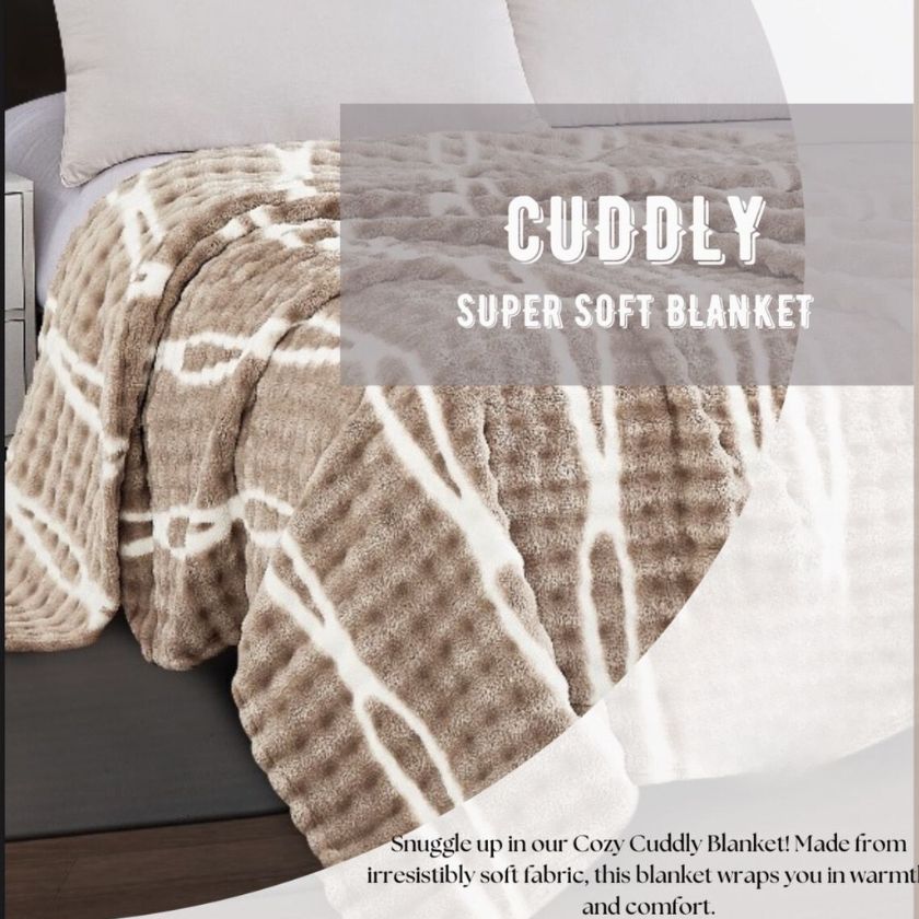 Super Soft Premium Rabbit Fur AC Blanket - The Gharnish - A Unit of Satkala Creations