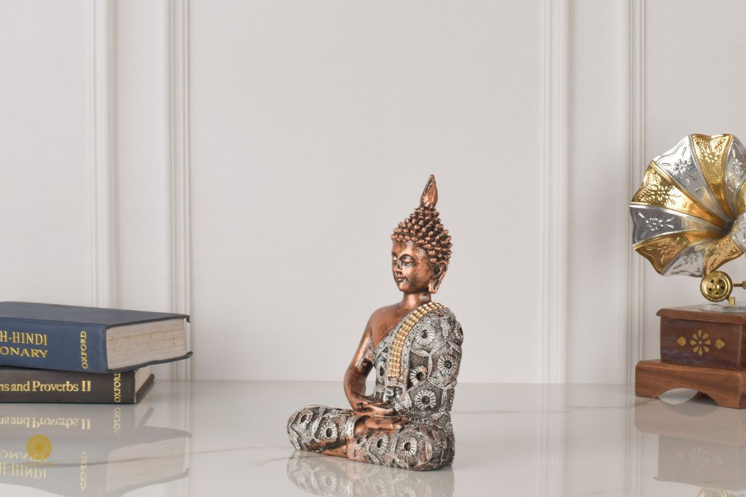 Meditating Buddha Statue - The Gharnish - A Unit of Satkala Creations