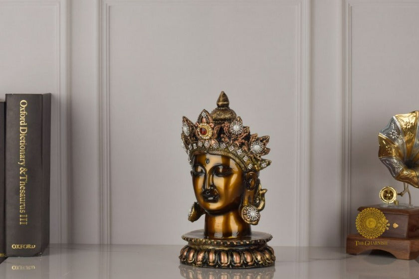 Buddha Head Statue (Premium Quality) - The Gharnish - A Unit of Satkala Creations