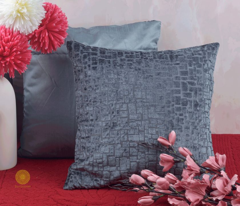 Unique Pettern Cushion Cover Set of 5 - The Gharnish - A Unit of Satkala Creations