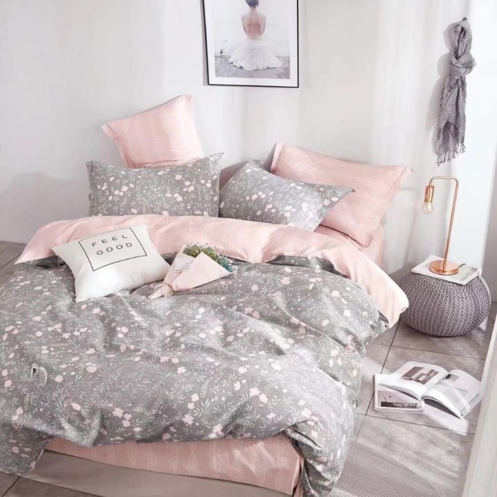 Romeo and Juliet penited pure cotton Ac Dohar Set of 4 pieces - The Gharnish - A Unit of Satkala Creations