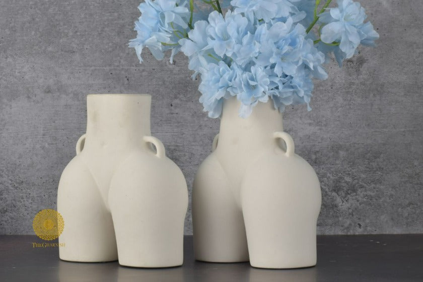 Modern Contempory Vase - The Gharnish - A Unit of Satkala Creations
