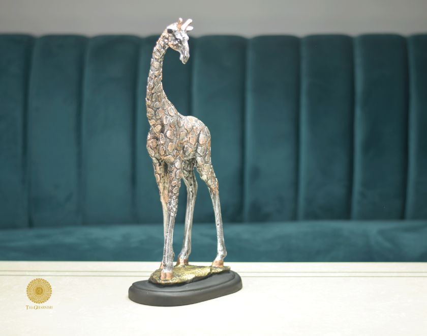 Antique Girraffe Table Top Sculpture - The Gharnish - A Unit of Satkala Creations