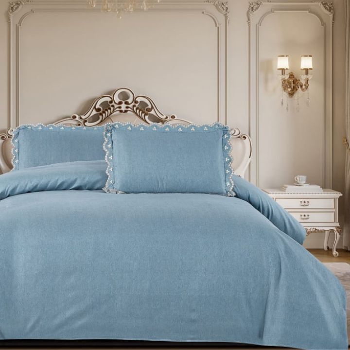 King Size joint Free designer Bedding Set - The Gharnish - A Unit of Satkala Creations
