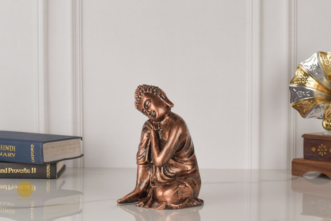 Resting Buddh Showpiece - The Gharnish - A Unit of Satkala Creations