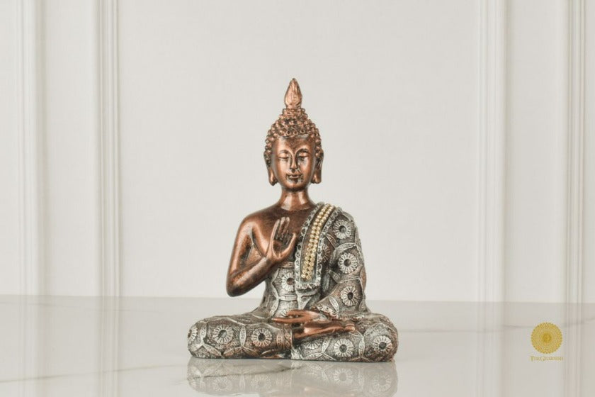 Divine Blessing Buddha Statue - The Gharnish - A Unit of Satkala Creations