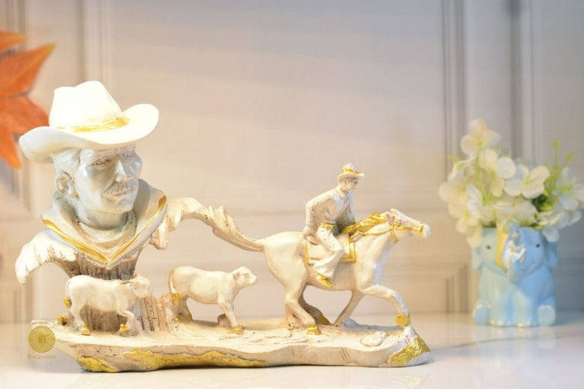 Cowboy Action Figurine - The Gharnish - A Unit of Satkala Creations