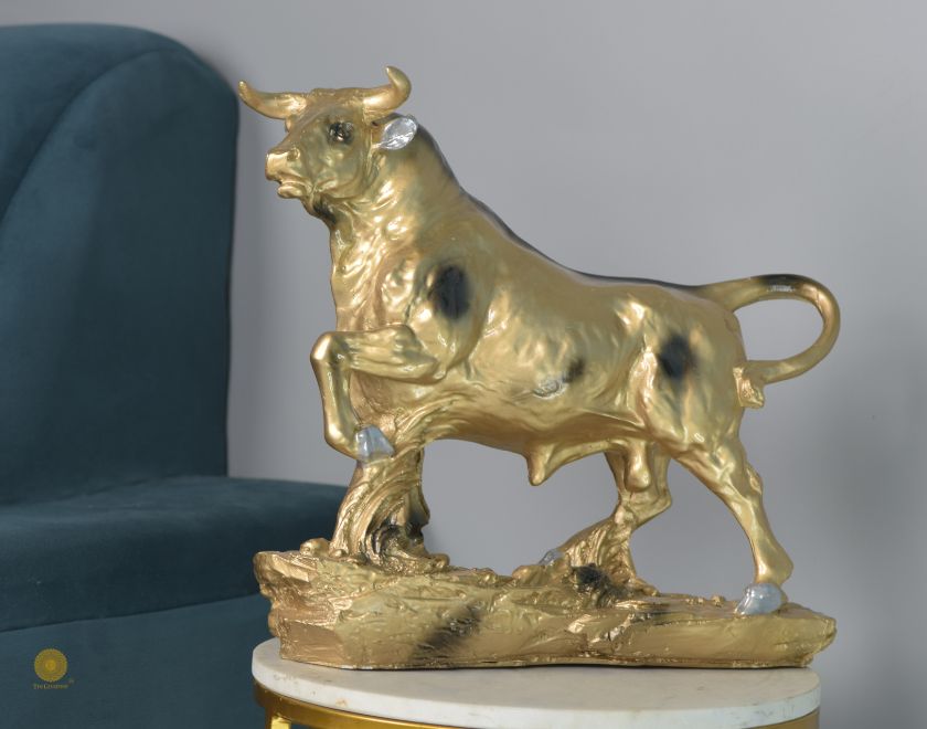 Charging Bull Statue - Big - The Gharnish - A Unit of Satkala Creations