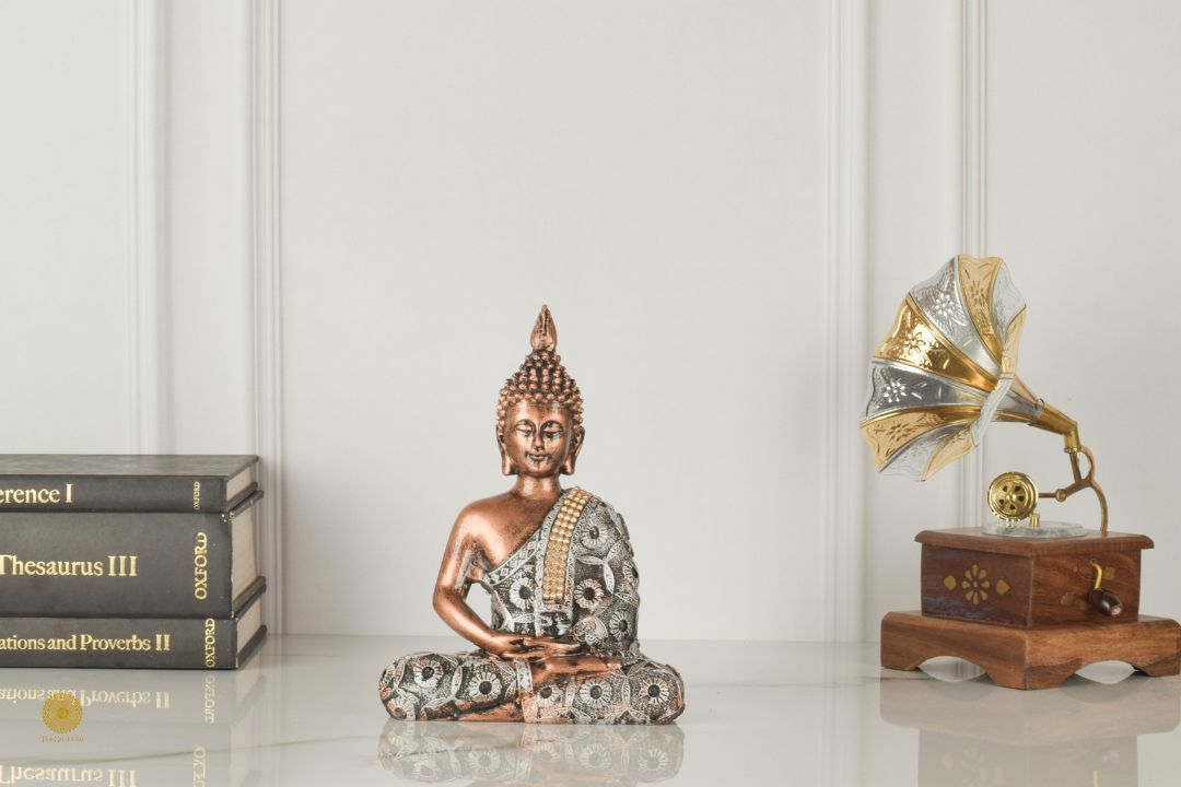 Meditating Buddha Statue - The Gharnish - A Unit of Satkala Creations